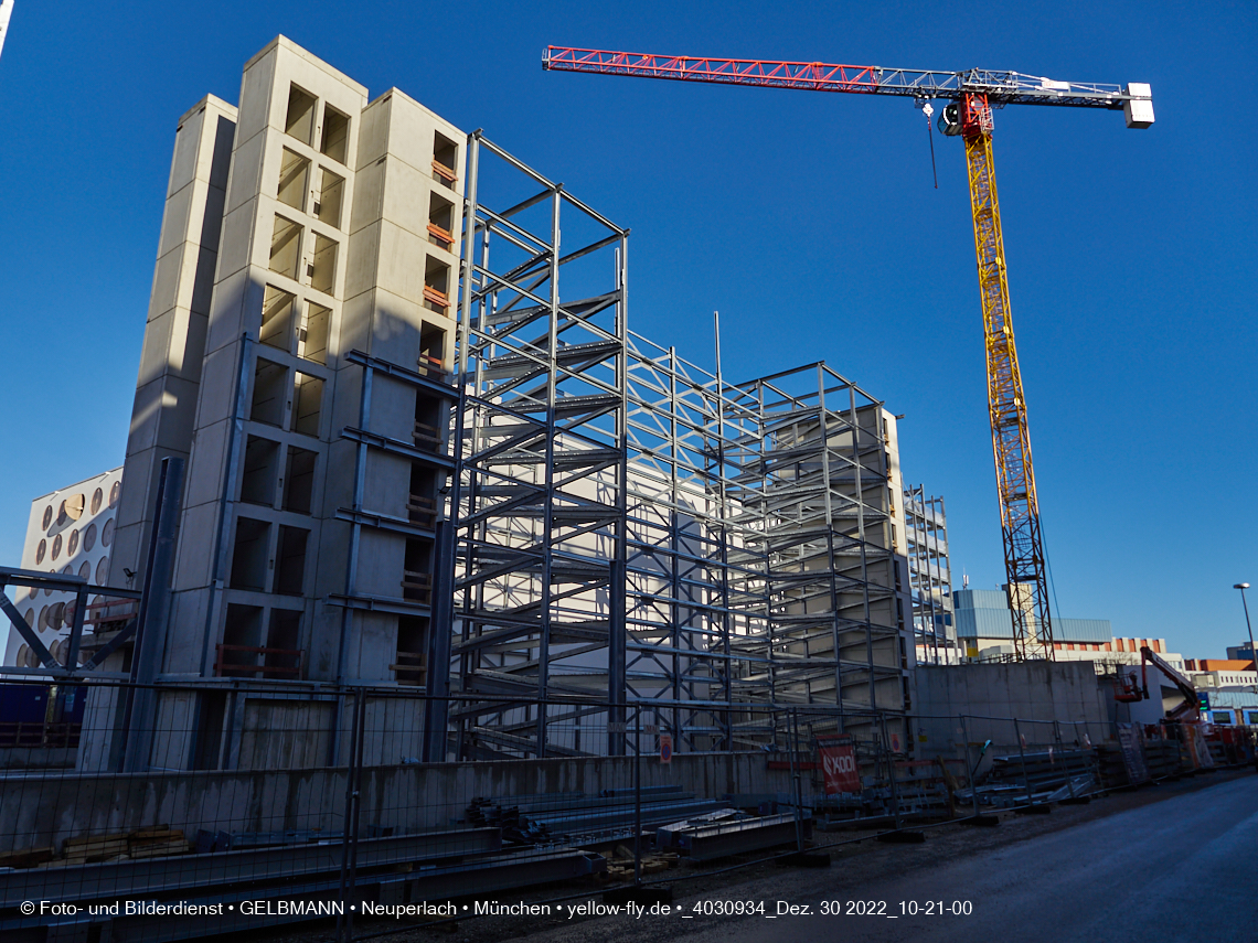 30.12.2022 - Baustelle R.EVO in Neuperlach-Süd